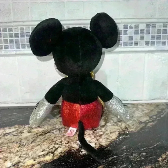 Ty Beanie Buddy Mickey Mouse Plush Toy One Size Black Red - Picture 14 of 14